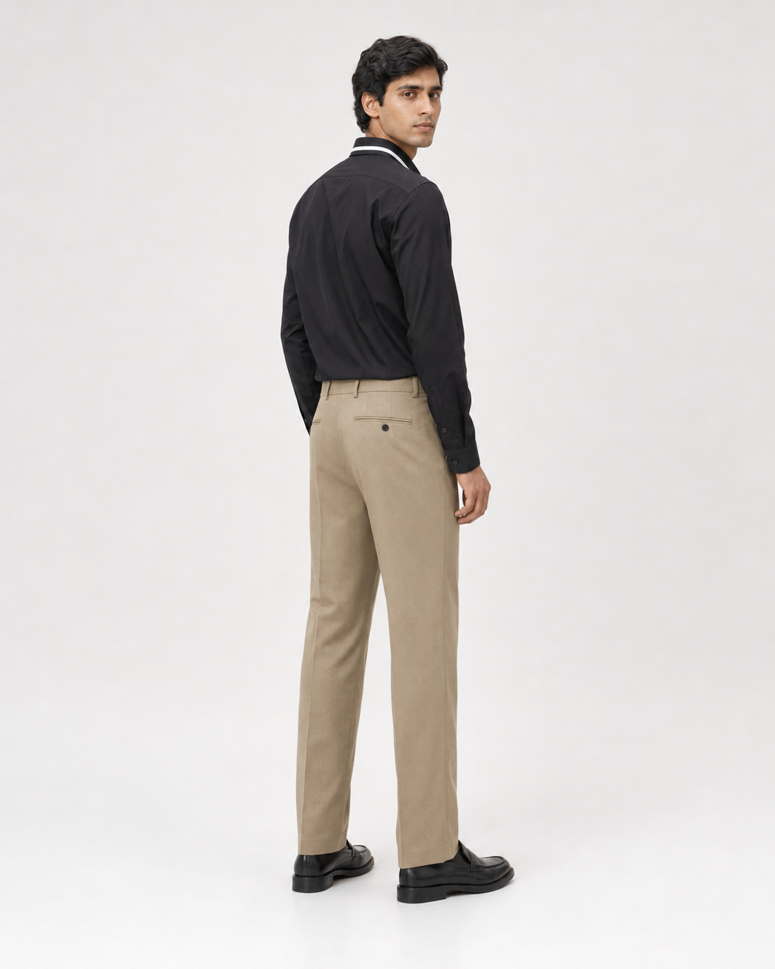 Whiteline Contrast Edge Formal Shirt