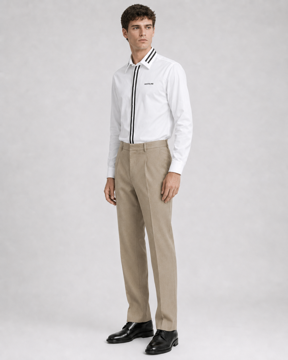 Whiteline Signature Double-Stripe Shirt