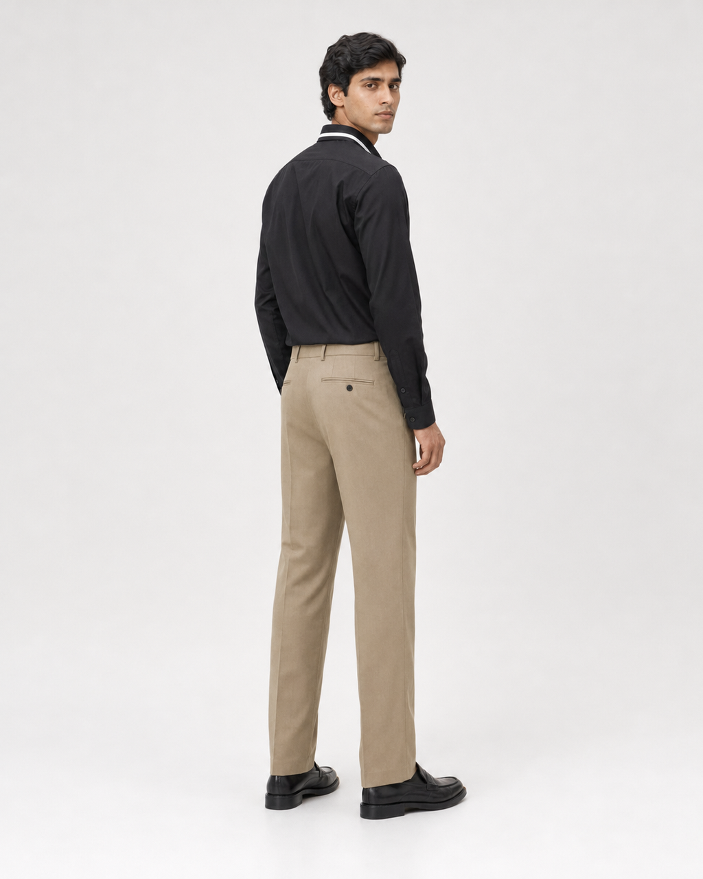 Whiteline Contrast Edge Formal Shirt