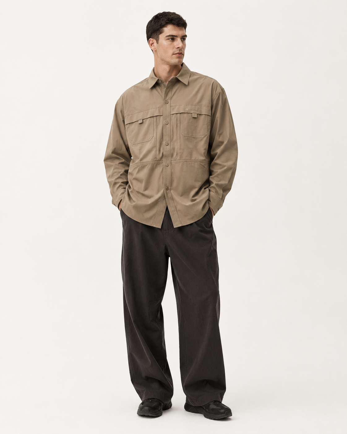 The WHITELINE Terrain Parasuit Utility Shirt – Sandstone