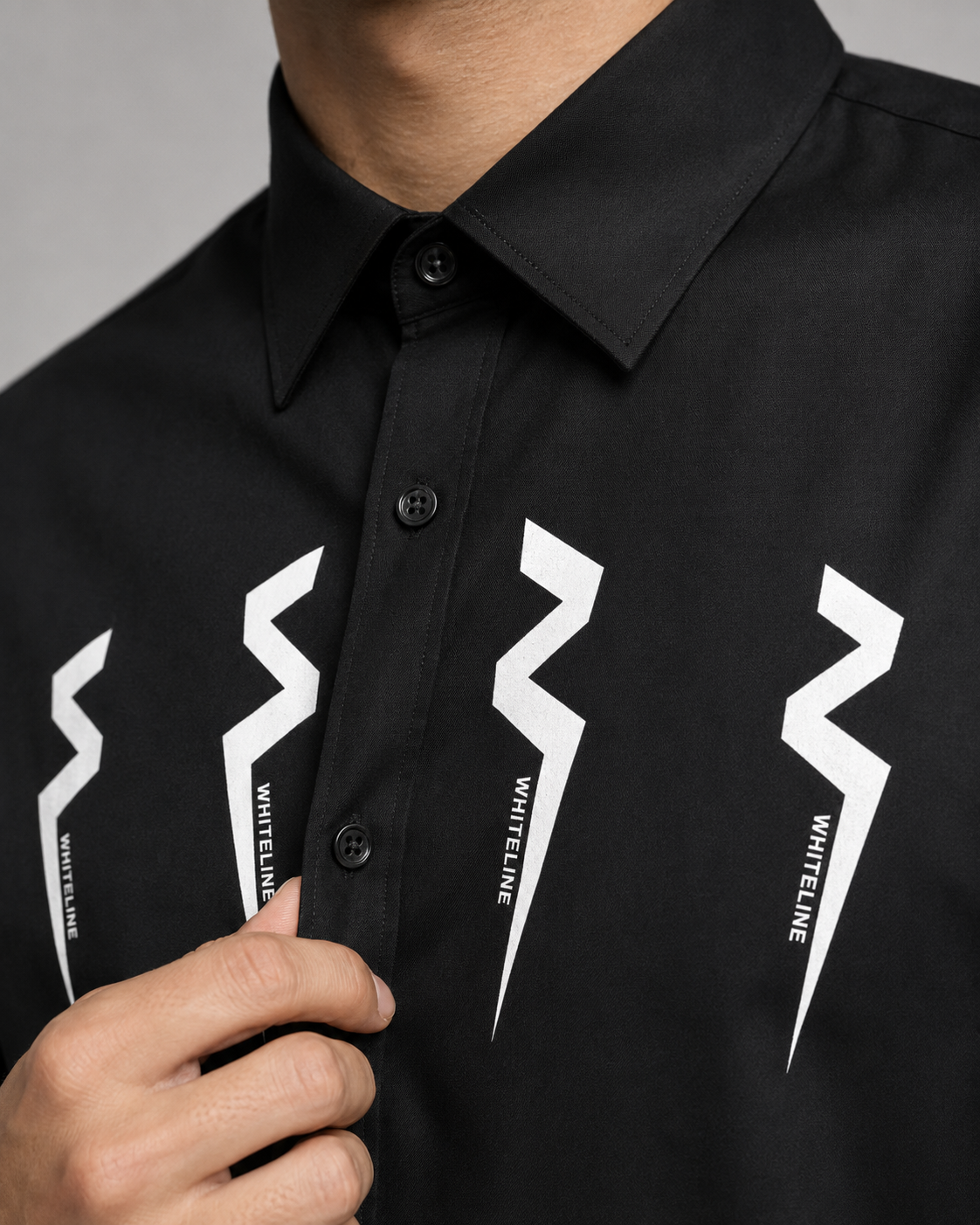 Volt Strike Graphic Shirt - Jet line