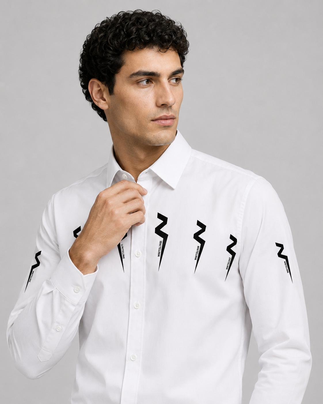 Volt Strike Graphic Shirt - White
