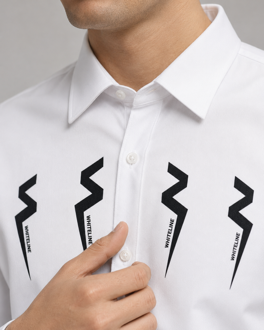 Volt Strike Graphic Shirt - White